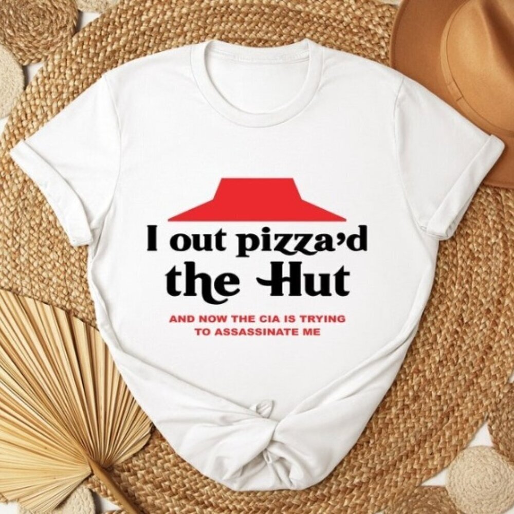Funny Pizza CIA Meme T Shirt